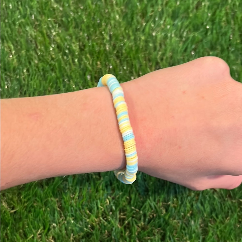 Blue and Orange Bracelet